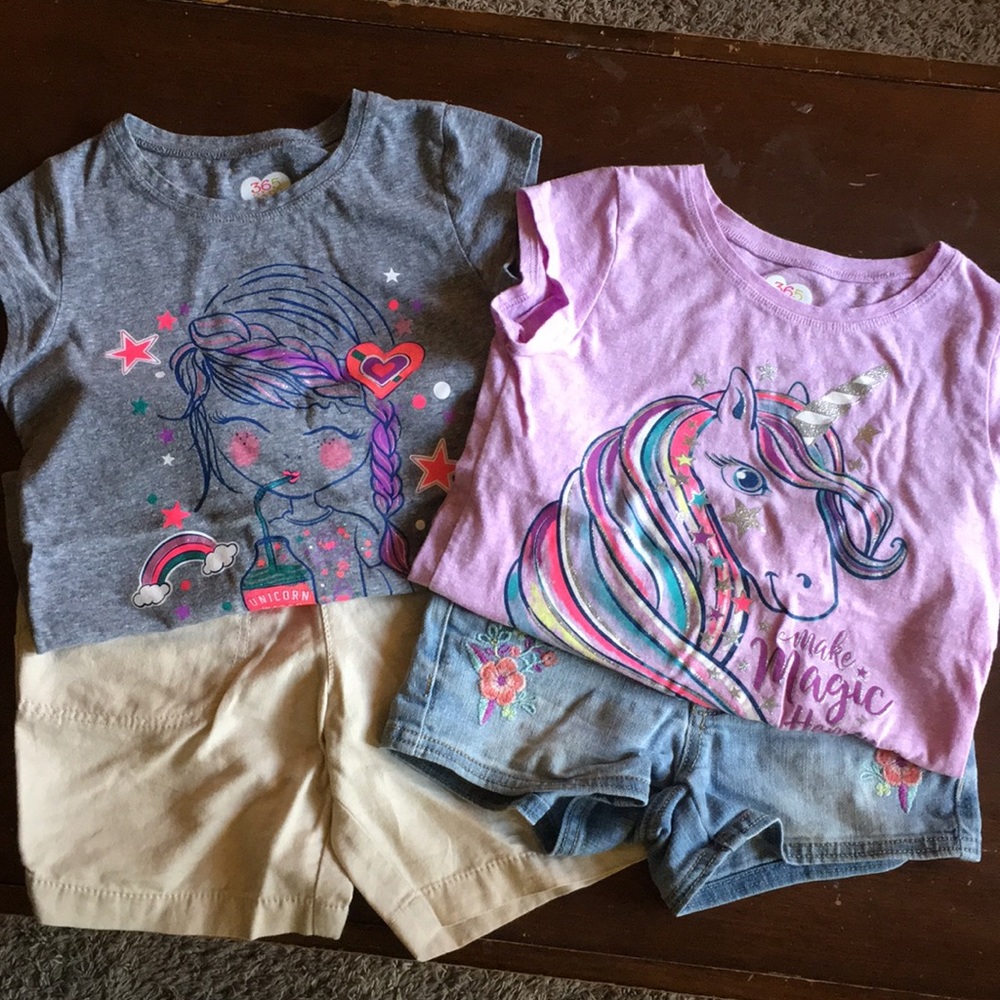 Mix and Match shorts/tops